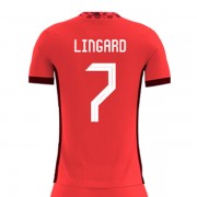 Camisetas De Futbol Selección Inglaterra Copa Mundial 2022 Jesse Lingard 7 Segunda Equipación